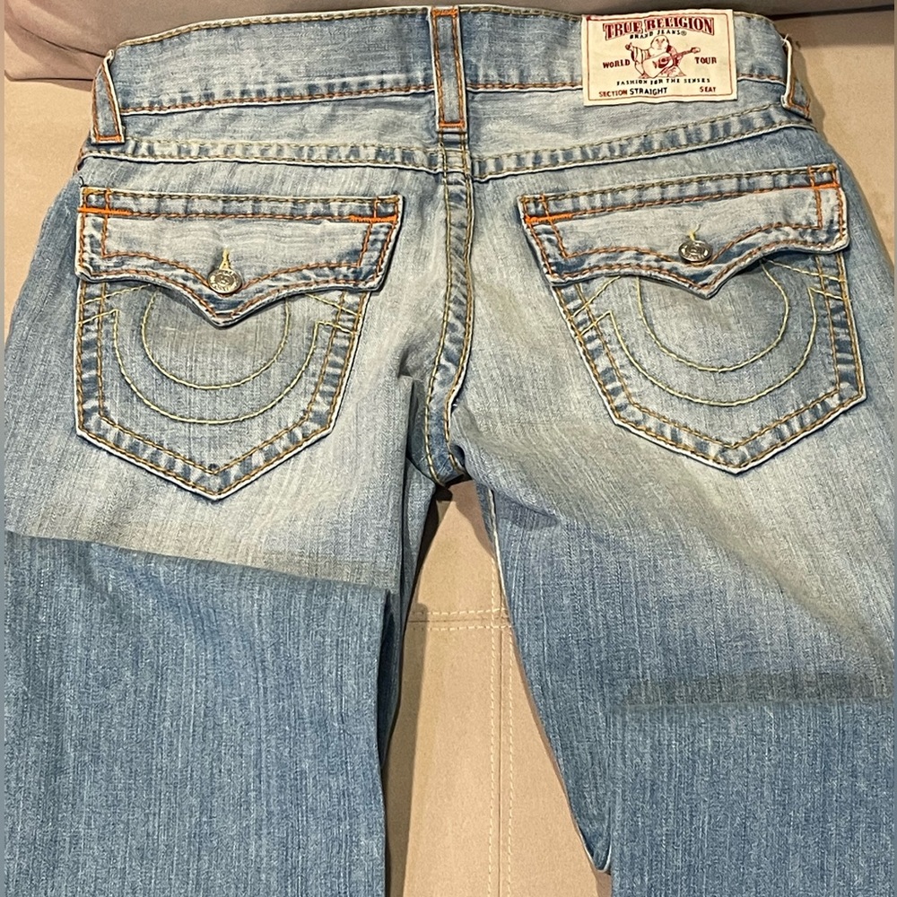 Mens True Religion 32x32 Straight Jeans